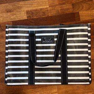 Scout Monochrome Striped Carryall